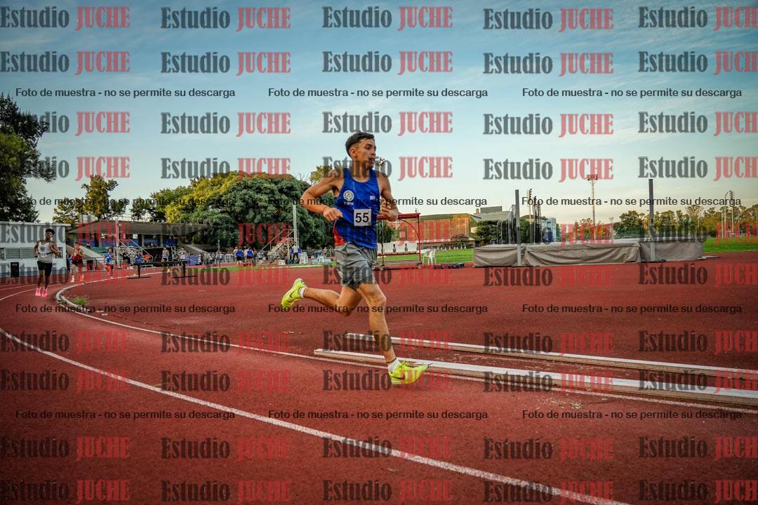 Fotos de los 1500 m llanos de varones