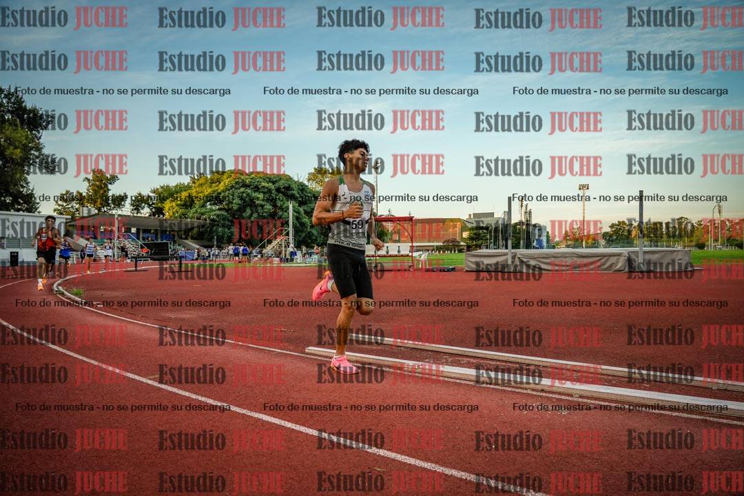 Fotos de los 1500 m llanos de varones