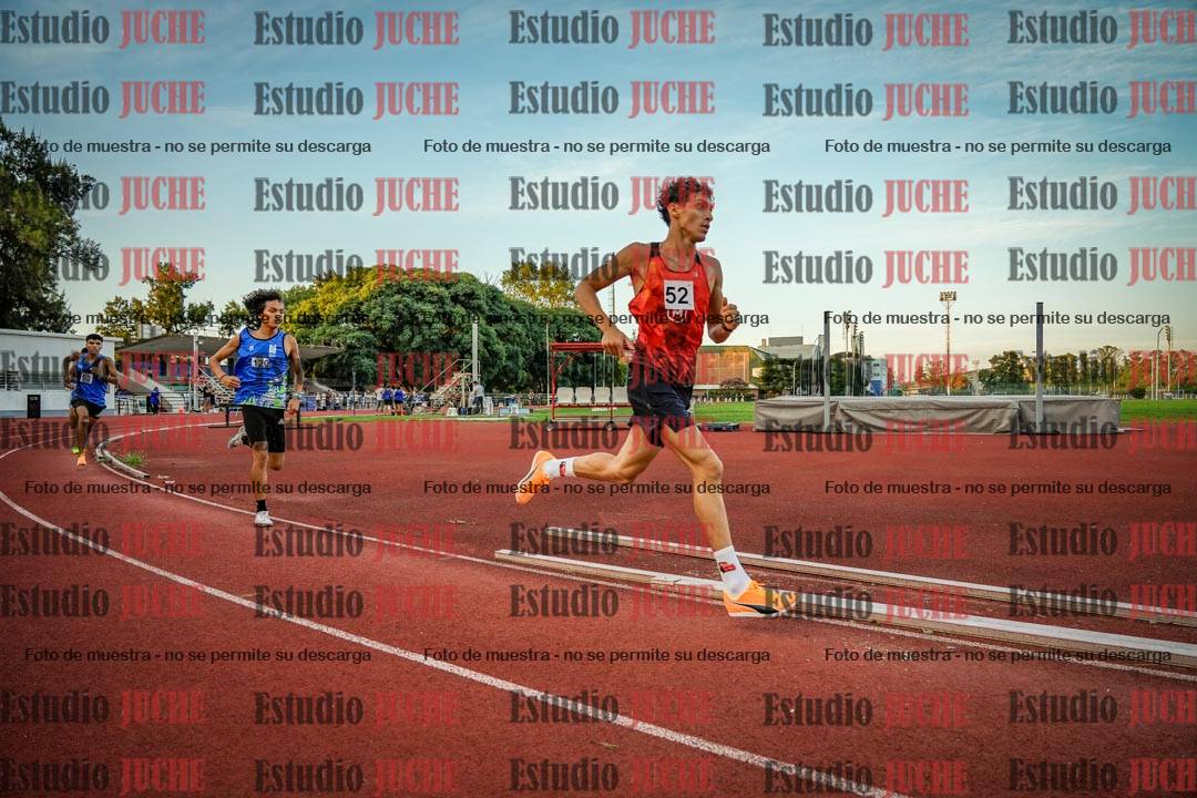 Fotos de los 1500 m llanos de varones