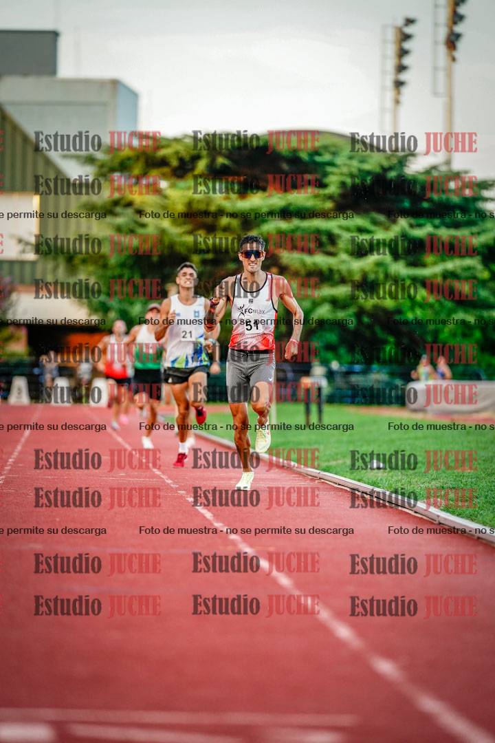 Fotos de los 1500 m llanos de varones