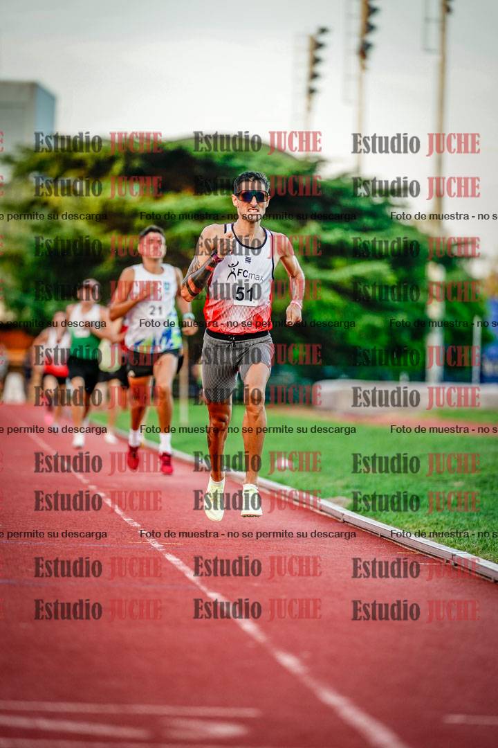 Fotos de los 1500 m llanos de varones