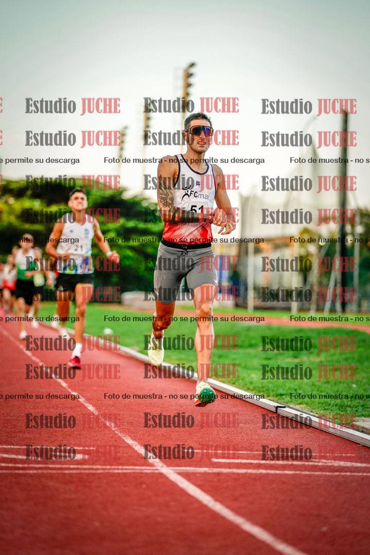 Fotos de los 1500 m llanos de varones