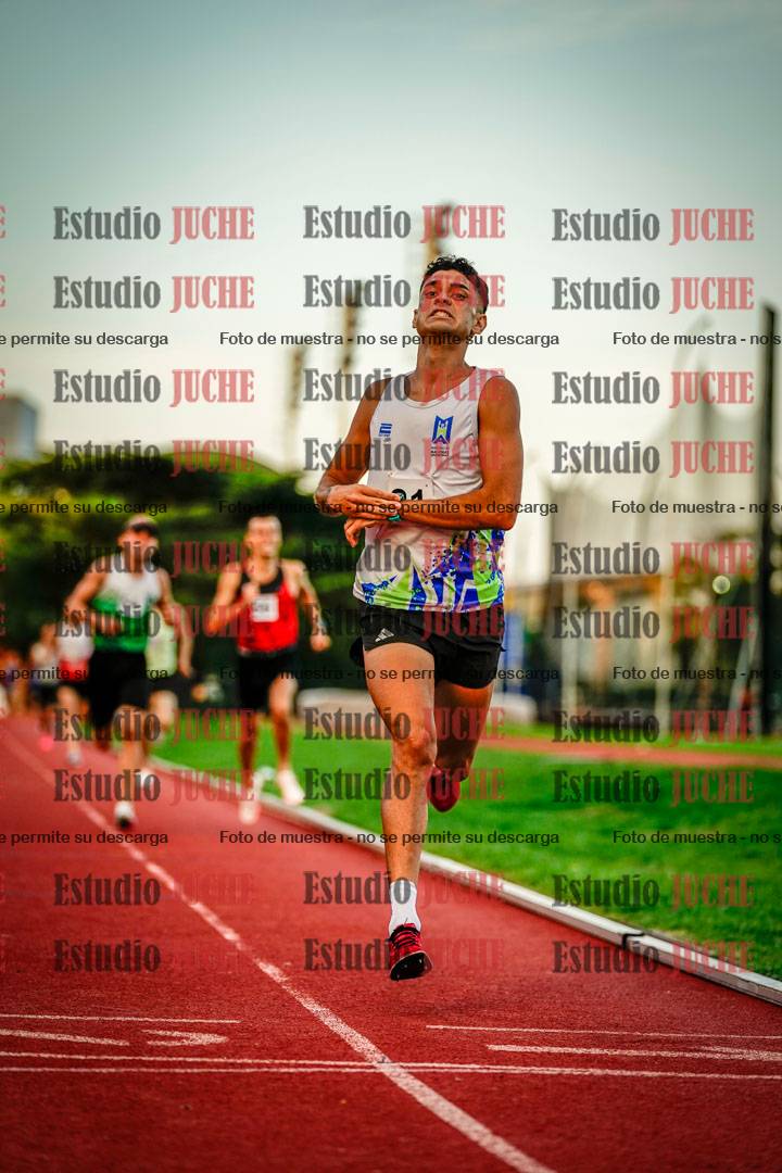 Fotos de los 1500 m llanos de varones
