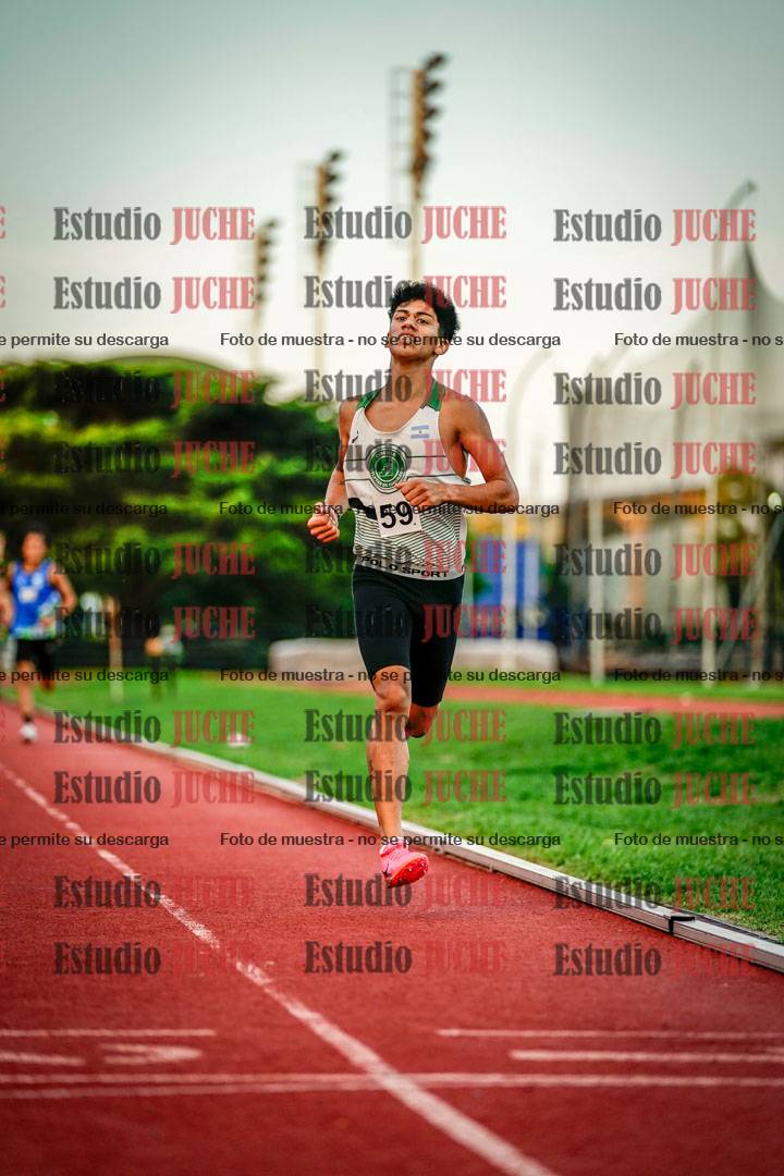 Fotos de los 1500 m llanos de varones