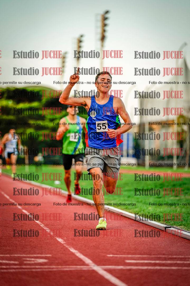 Fotos de los 1500 m llanos de varones