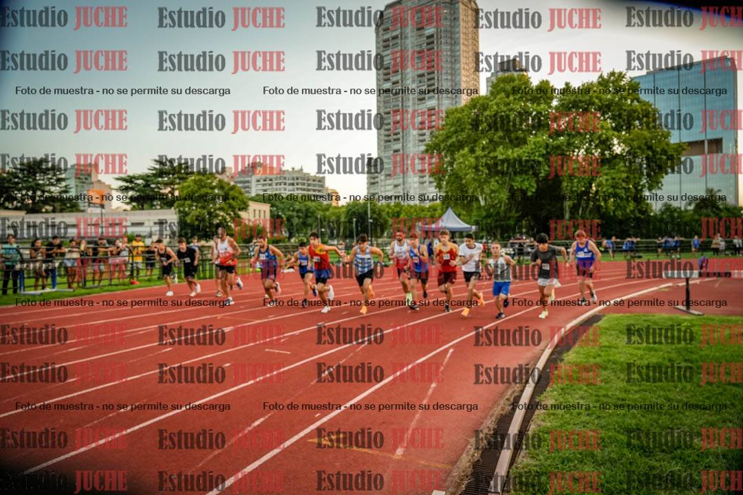 Fotos de los 1500 m llanos de varones