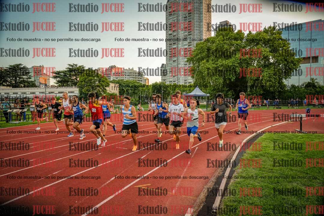 Fotos de los 1500 m llanos de varones