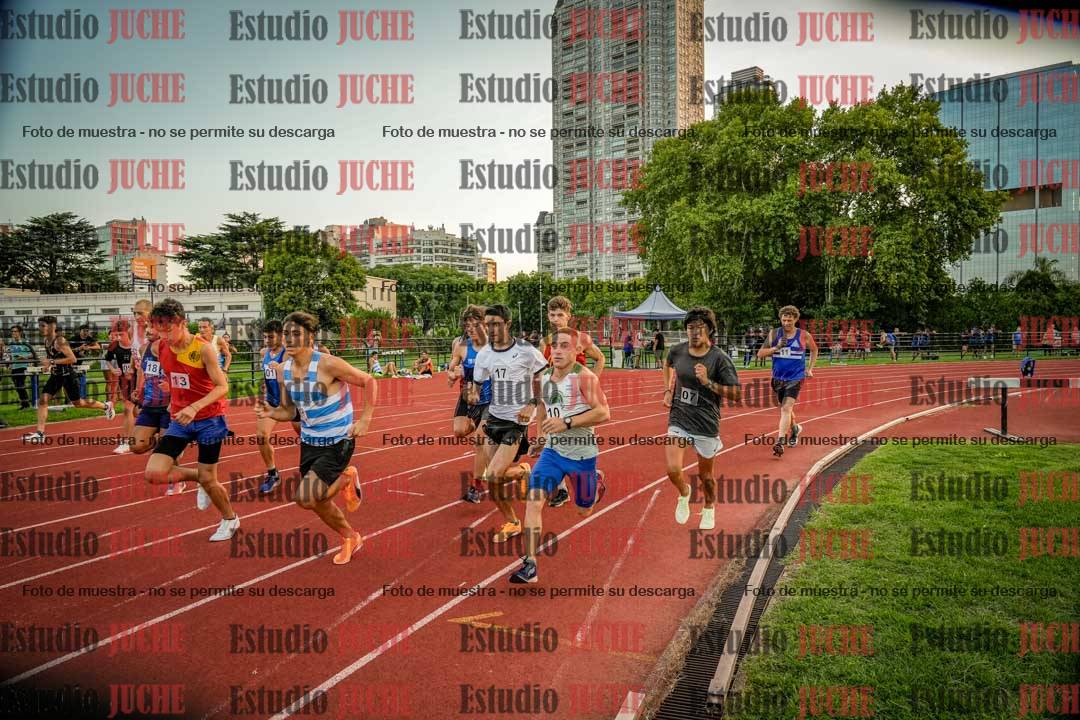 Fotos de los 1500 m llanos de varones