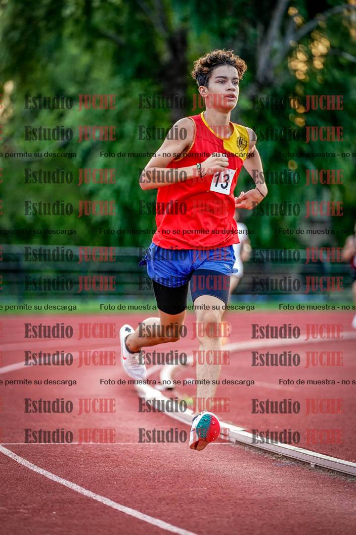 Fotos de los 1500 m llanos de varones