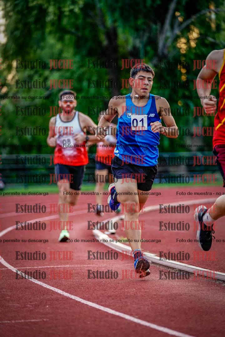 Fotos de los 1500 m llanos de varones