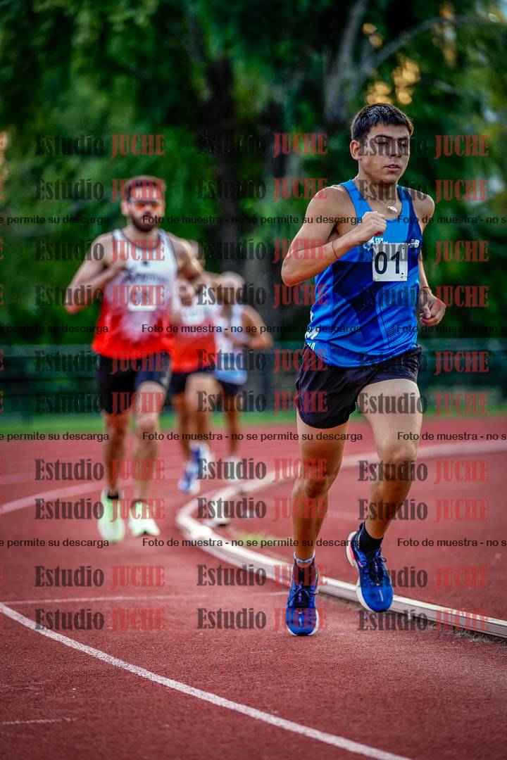Fotos de los 1500 m llanos de varones
