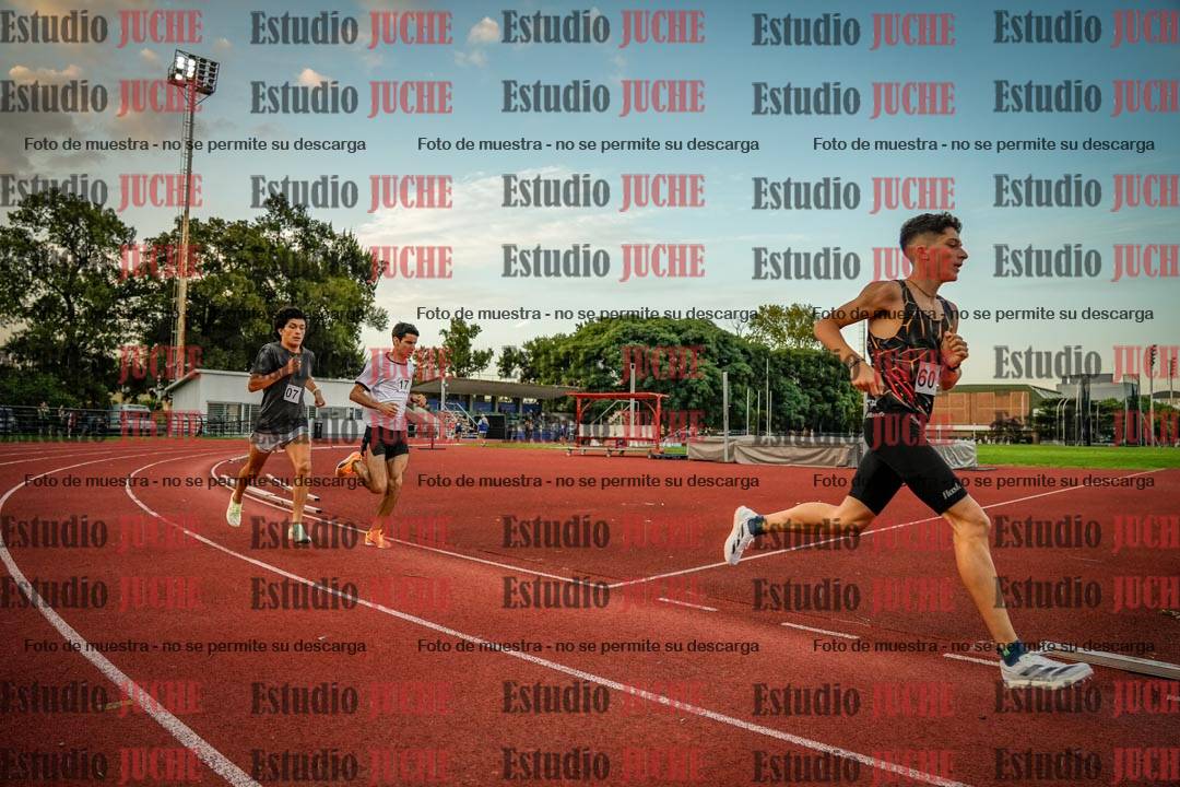 Fotos de los 1500 m llanos de varones