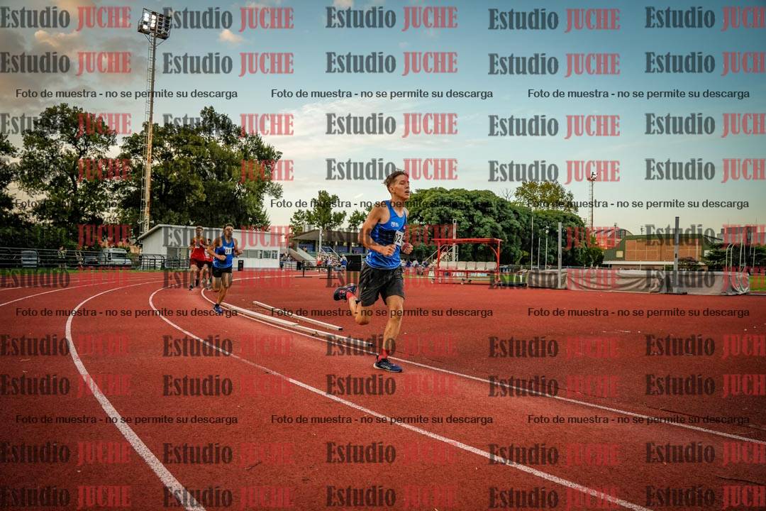 Fotos de los 1500 m llanos de varones
