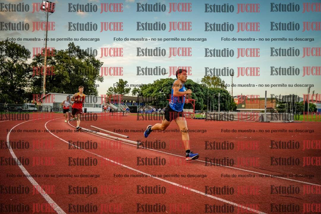 Fotos de los 1500 m llanos de varones