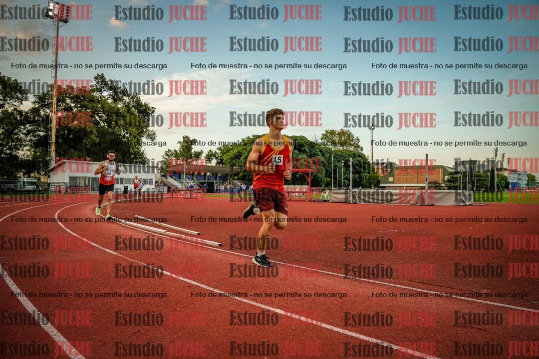 Fotos de los 1500 m llanos de varones