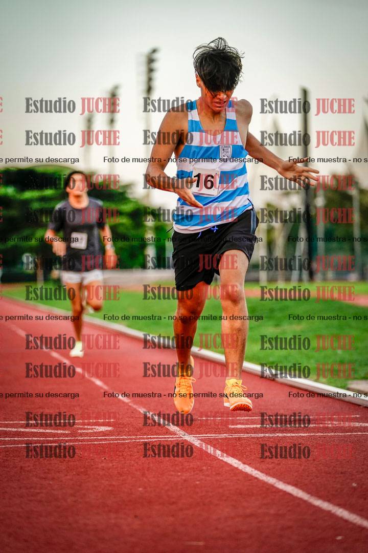 Fotos de los 1500 m llanos de varones