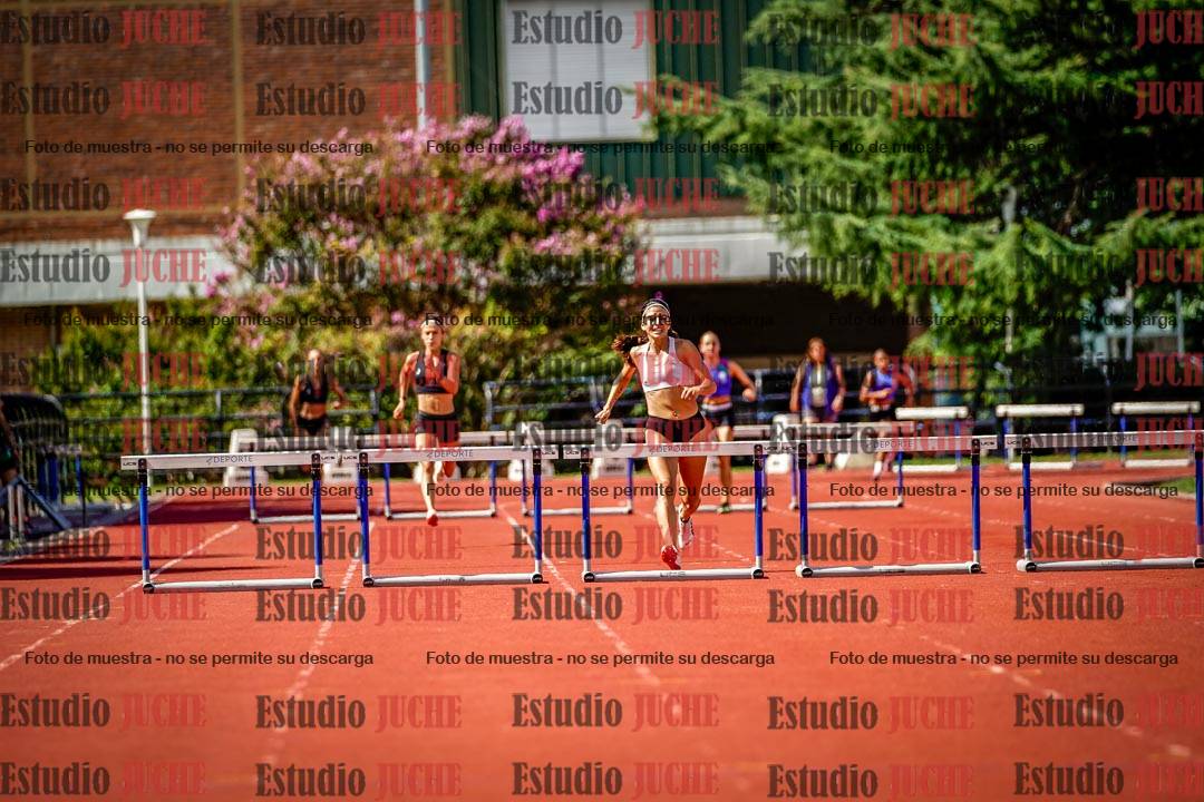 Fotos de los 400 m con vallas de mujeres