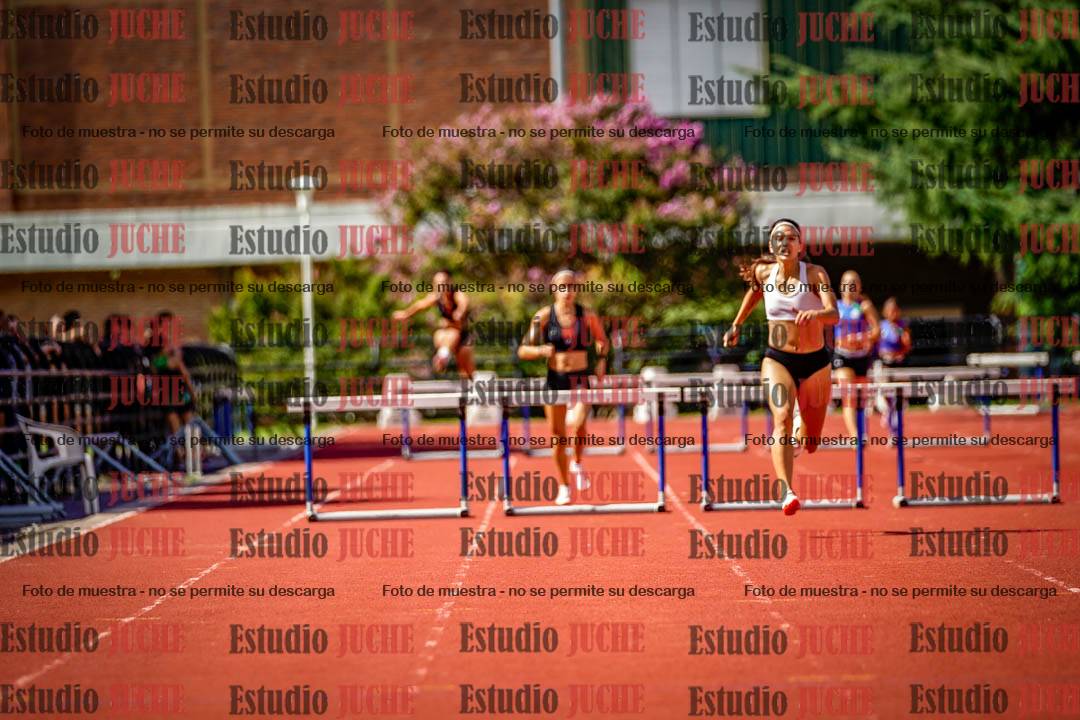 Fotos de los 400 m con vallas de mujeres