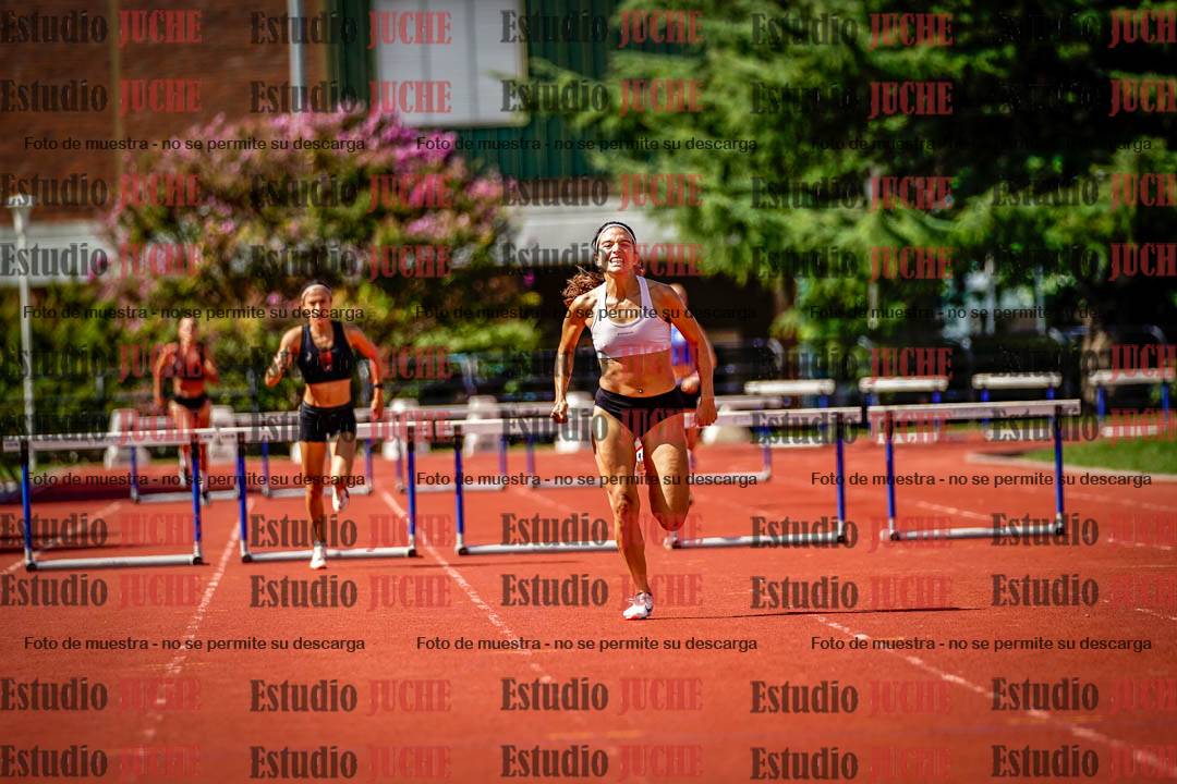 Fotos de los 400 m con vallas de mujeres