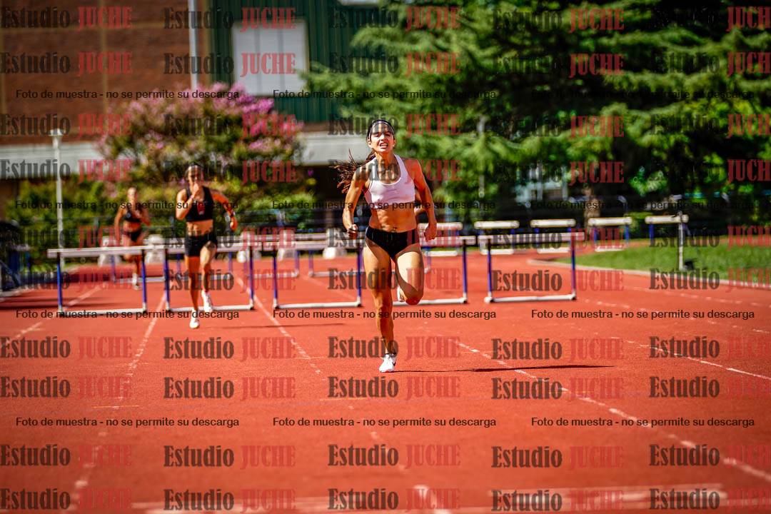 Fotos de los 400 m con vallas de mujeres