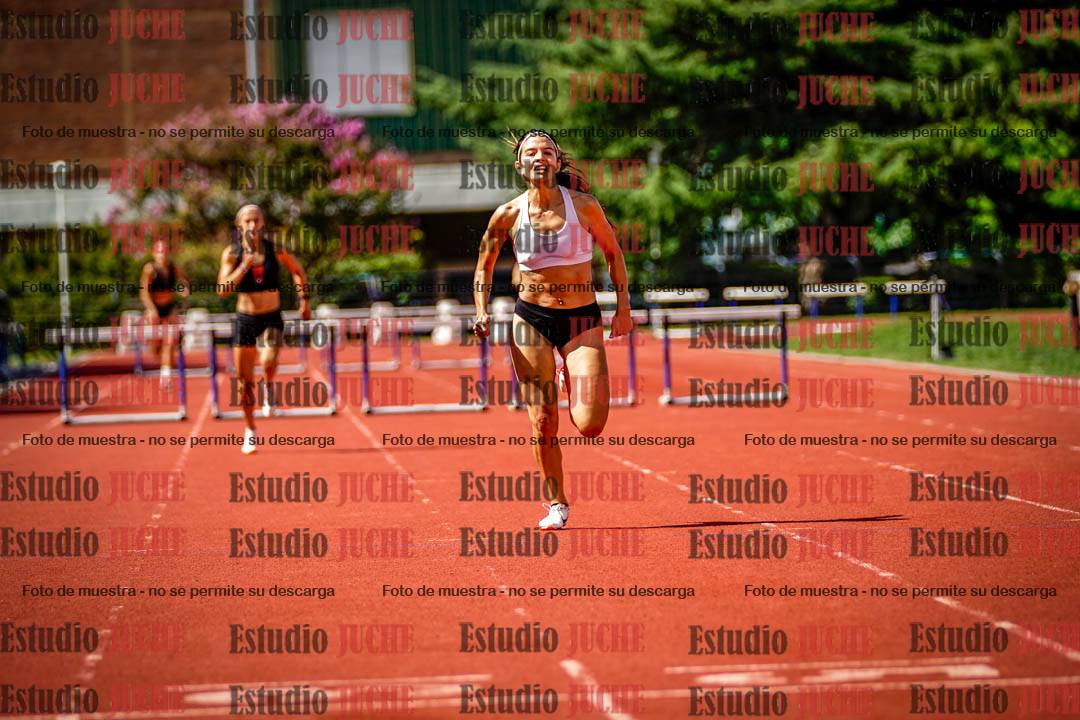 Fotos de los 400 m con vallas de mujeres