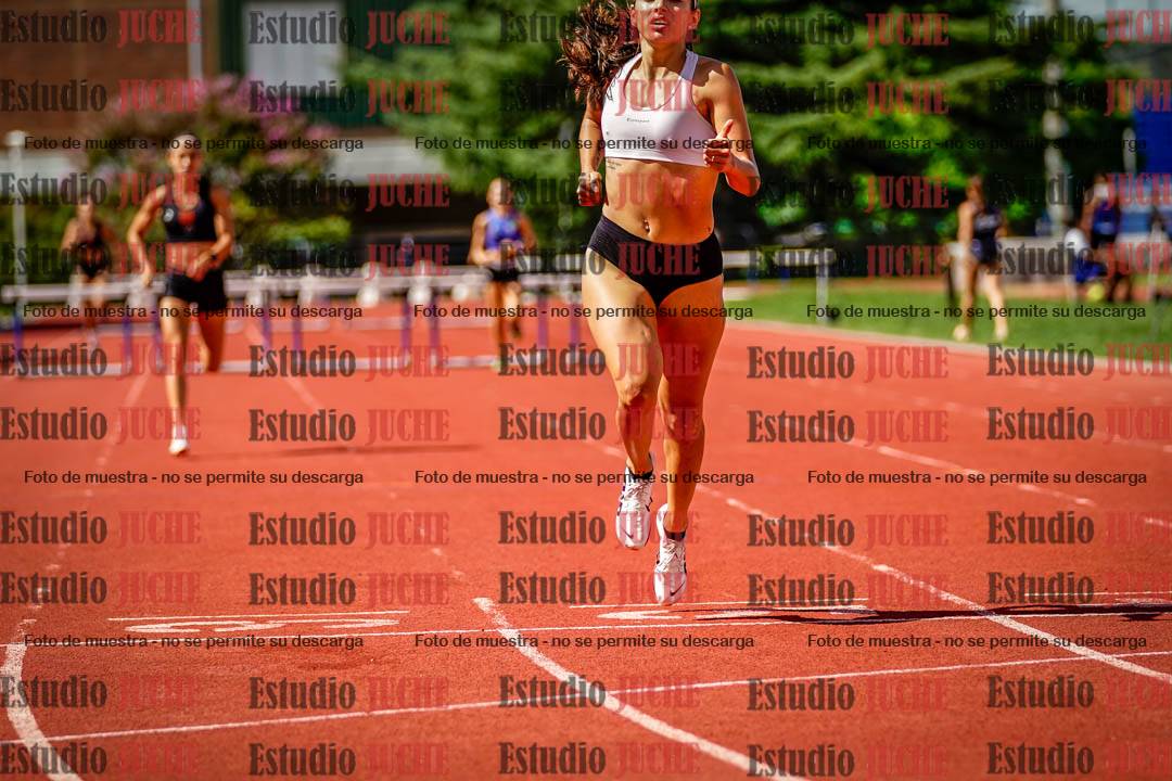 Fotos de los 400 m con vallas de mujeres