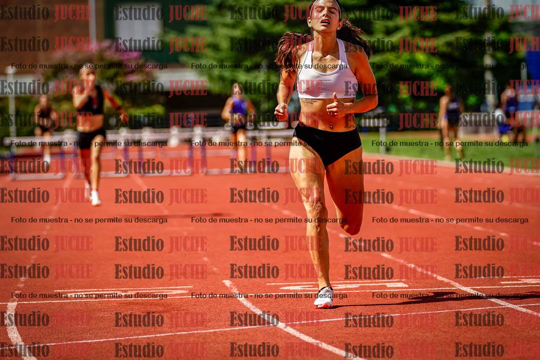 Fotos de los 400 m con vallas de mujeres