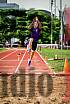 Fotos del salto triple de mujeres y varones