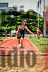 Fotos del salto triple de mujeres y varones