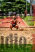 Fotos del salto triple de mujeres y varones