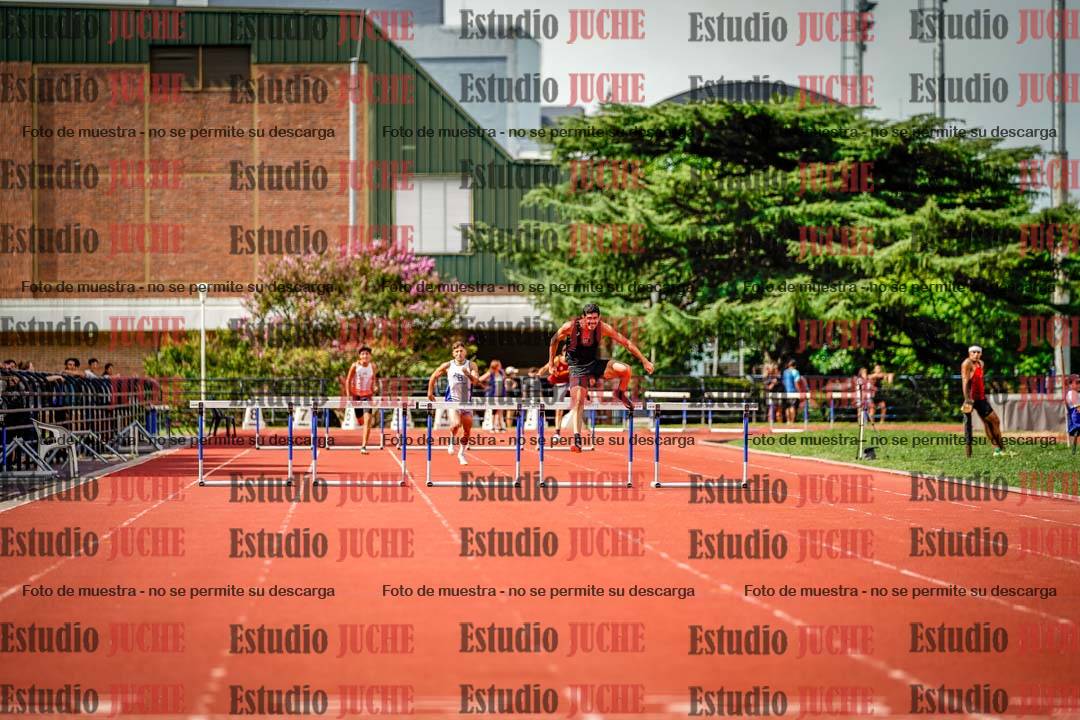 Fotos de los 400 m con vallas de varones