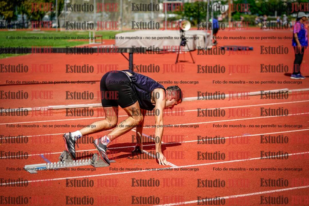 Fotos de los 400 m con vallas de varones