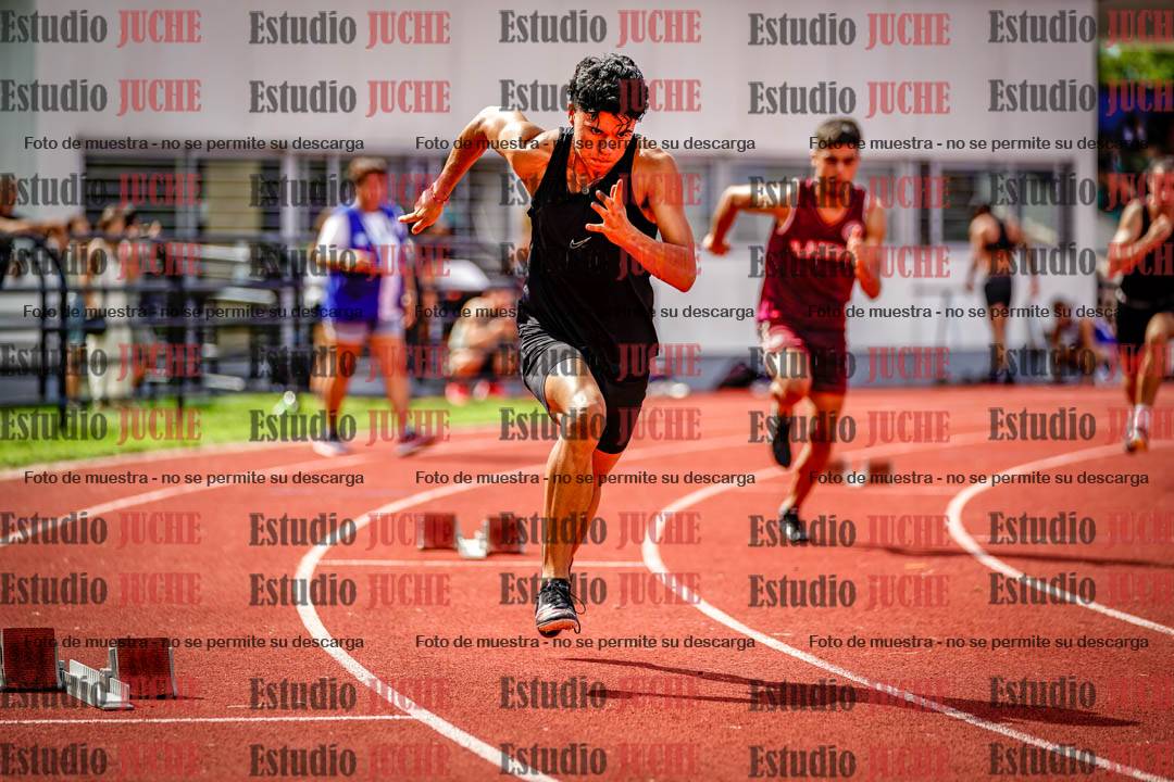 Fotos de los 400 m con vallas de varones