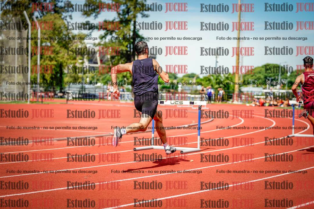 Fotos de los 400 m con vallas de varones