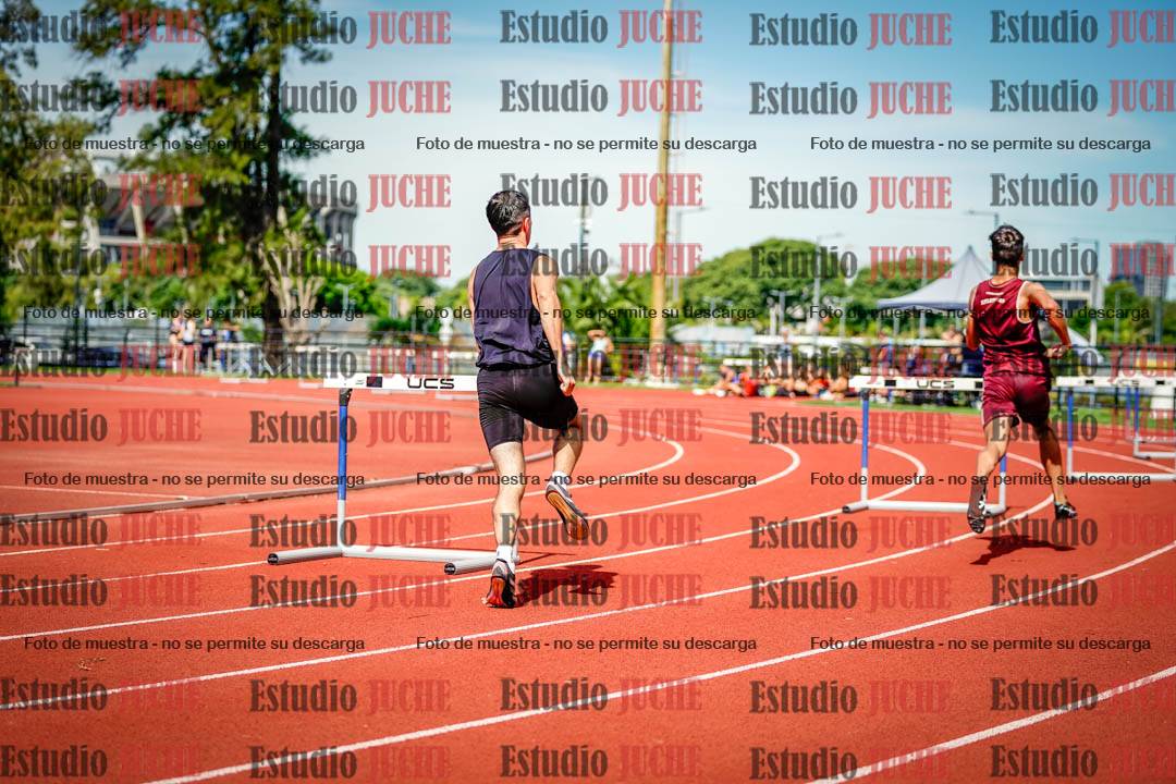 Fotos de los 400 m con vallas de varones