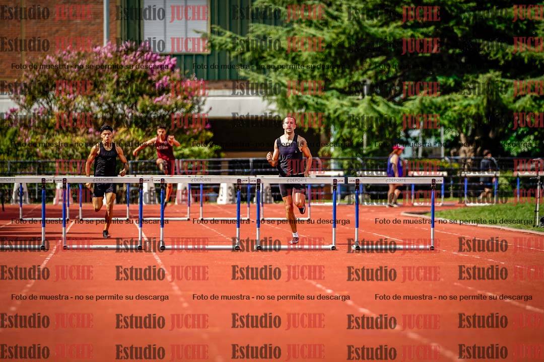 Fotos de los 400 m con vallas de varones