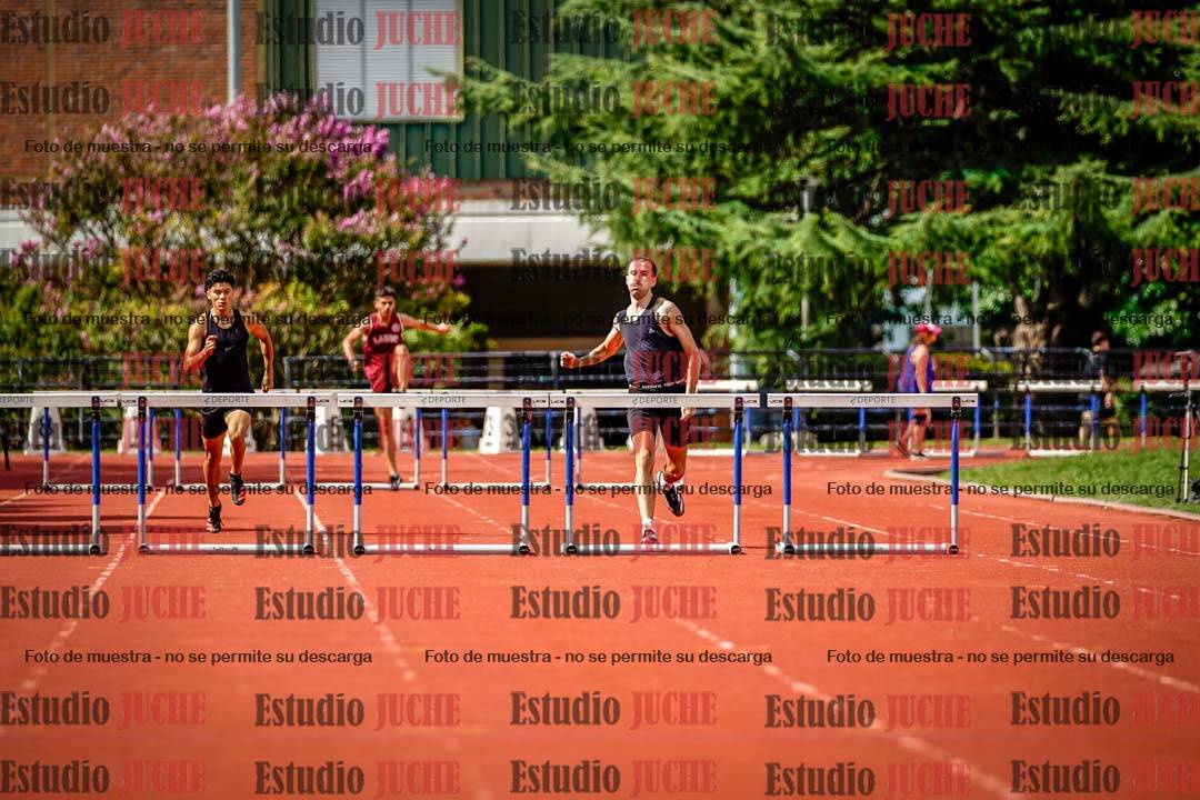 Fotos de los 400 m con vallas de varones