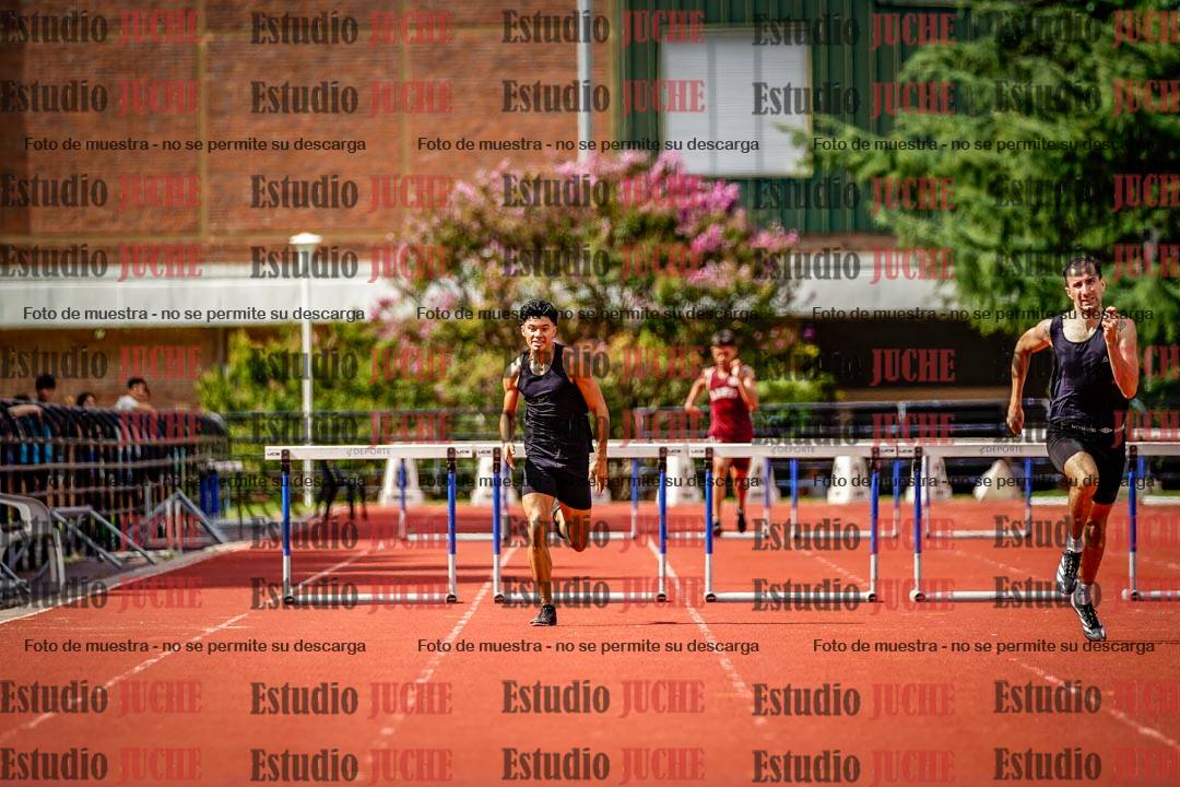 Fotos de los 400 m con vallas de varones