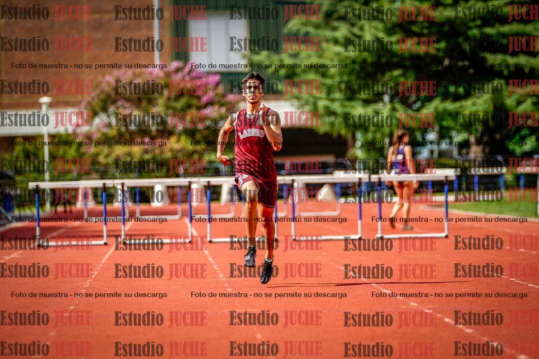 Fotos de los 400 m con vallas de varones