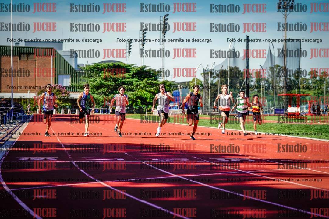 Fotos de los 200 m llanos de varones