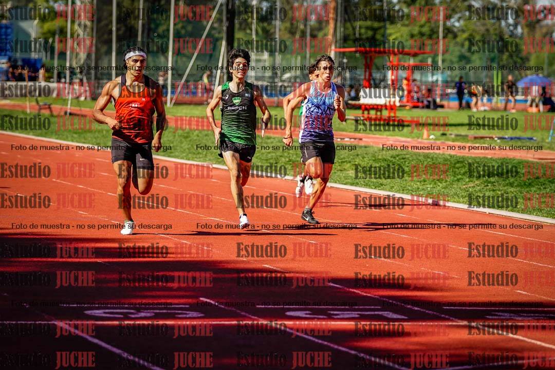 Fotos de los 200 m llanos de varones