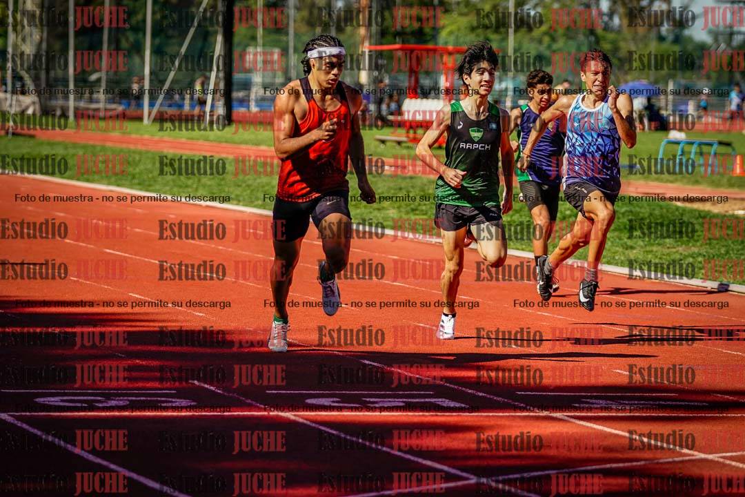 Fotos de los 200 m llanos de varones