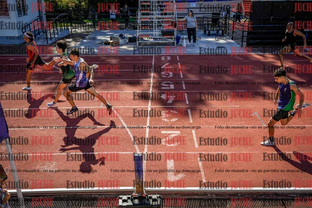 Fotos de los 200 m llanos de varones