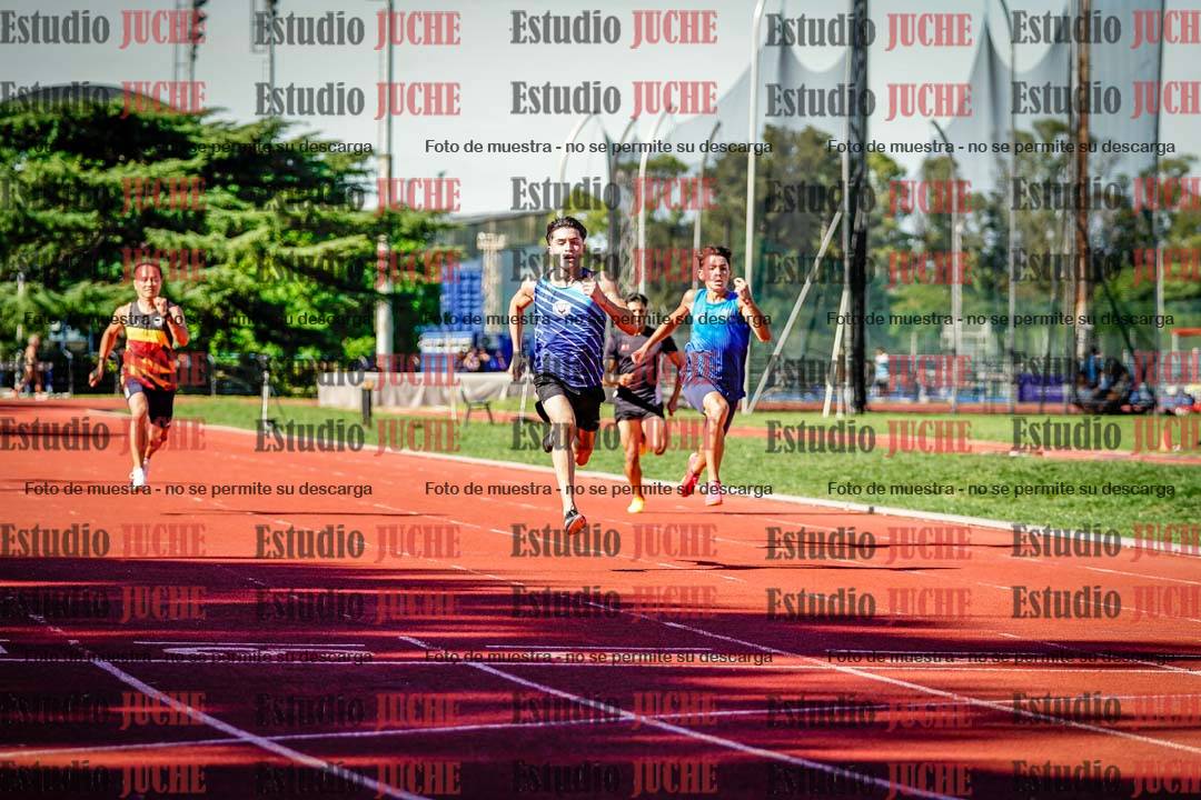 Fotos de los 200 m llanos de varones
