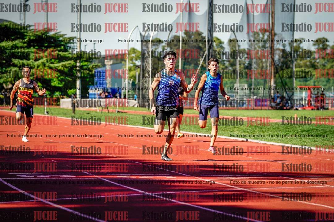 Fotos de los 200 m llanos de varones