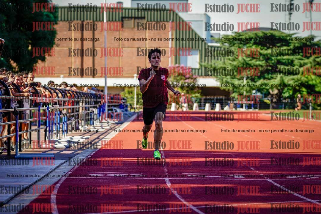 Fotos de los 200 m llanos de varones