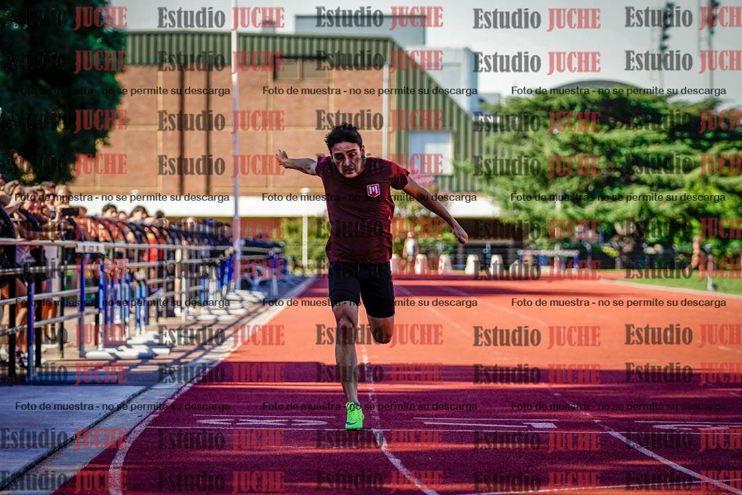 Fotos de los 200 m llanos de varones