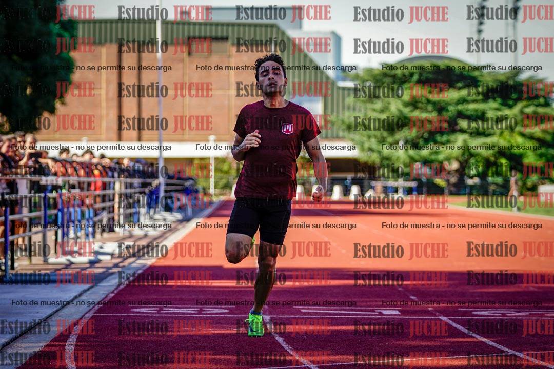Fotos de los 200 m llanos de varones