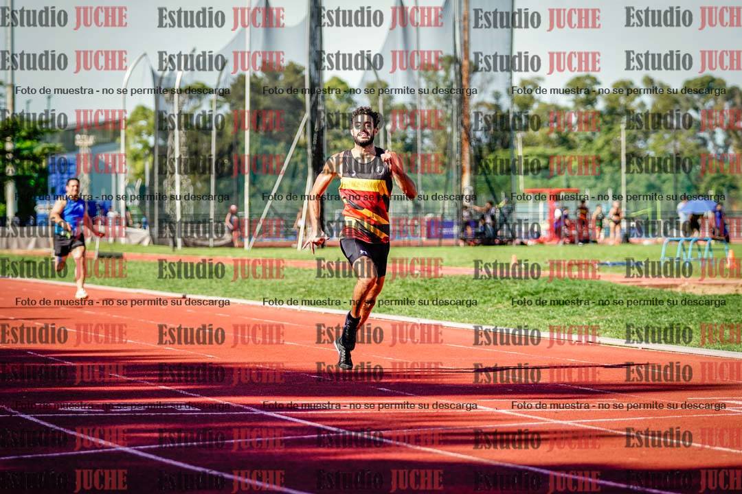 Fotos de los 200 m llanos de varones