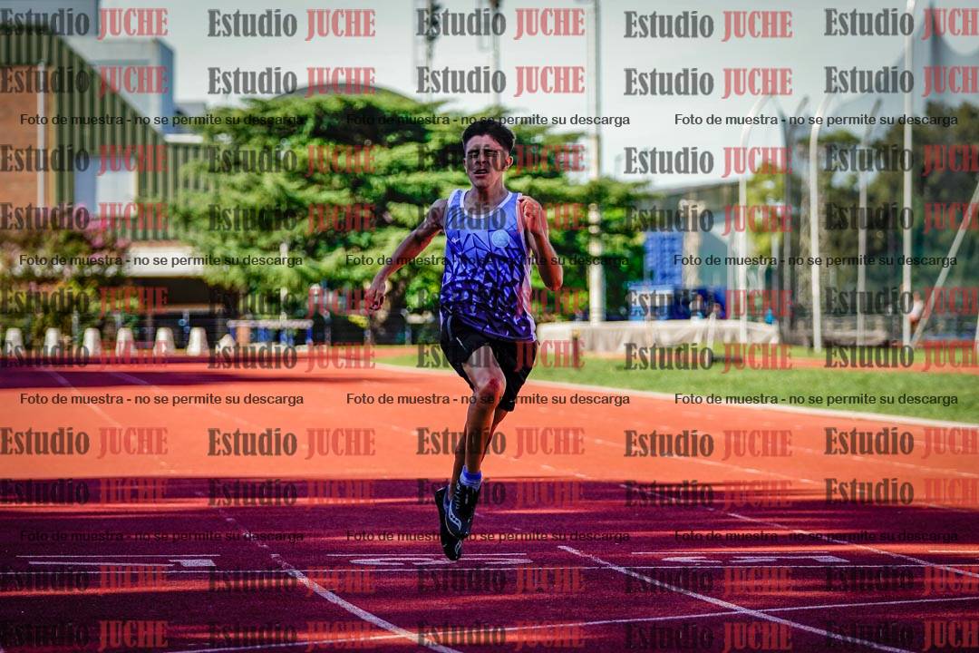Fotos de los 200 m llanos de varones
